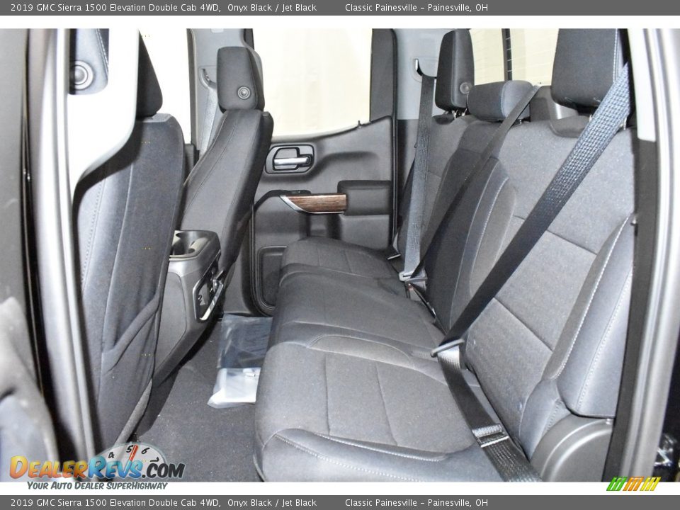 Rear Seat of 2019 GMC Sierra 1500 Elevation Double Cab 4WD Photo #7