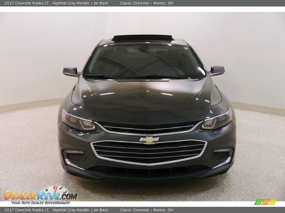 2017 Chevrolet Malibu LT Nightfall Gray Metallic / Jet Black Photo #2