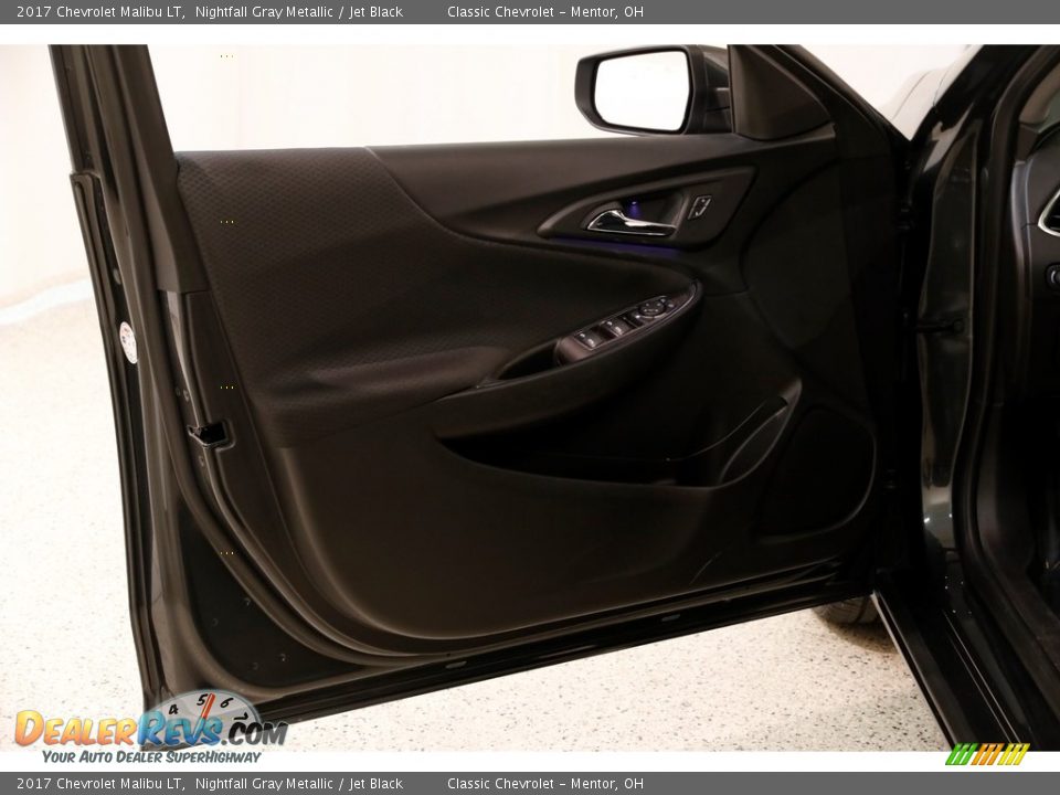 2017 Chevrolet Malibu LT Nightfall Gray Metallic / Jet Black Photo #4