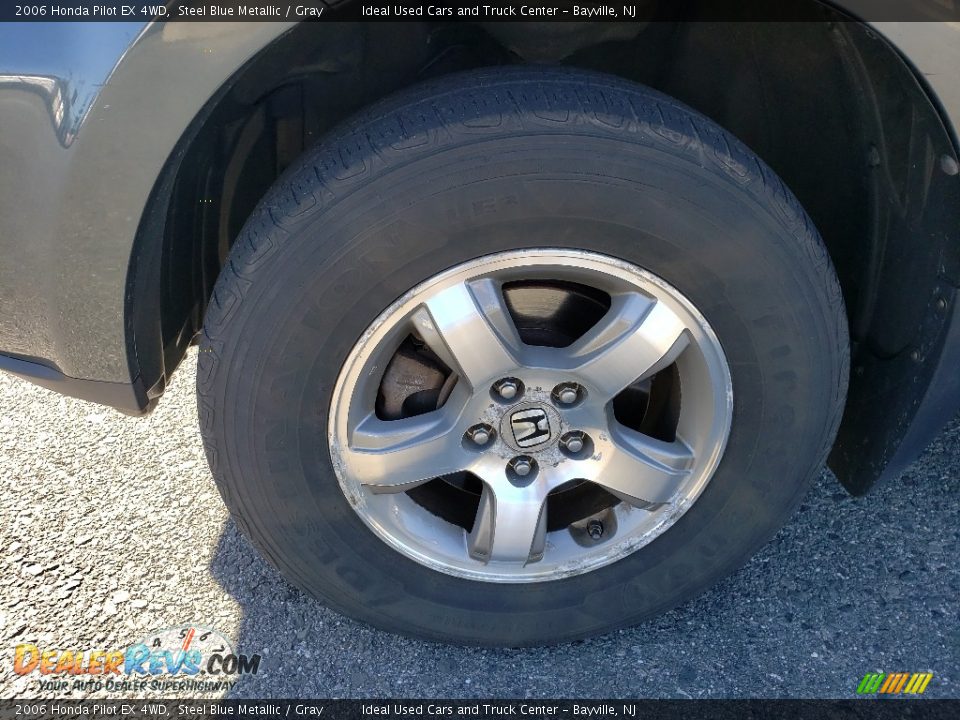 2006 Honda Pilot EX 4WD Steel Blue Metallic / Gray Photo #23