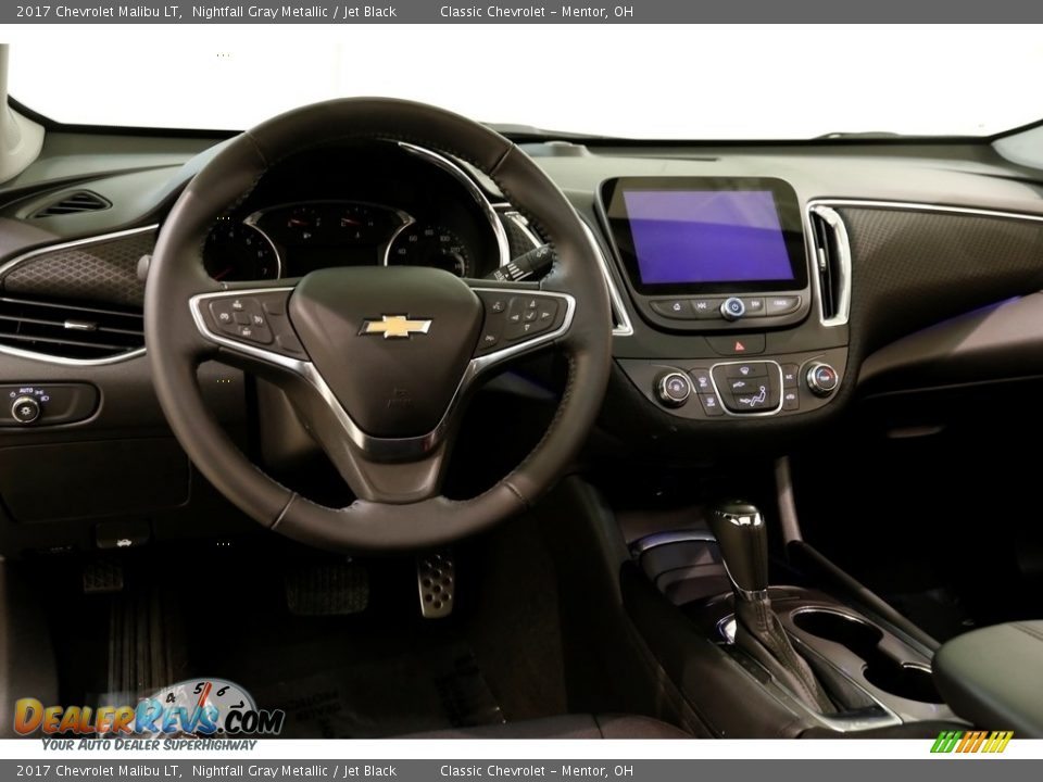 2017 Chevrolet Malibu LT Nightfall Gray Metallic / Jet Black Photo #6