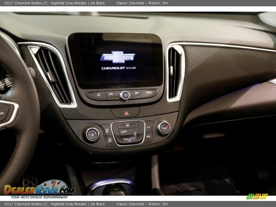 2017 Chevrolet Malibu LT Nightfall Gray Metallic / Jet Black Photo #9