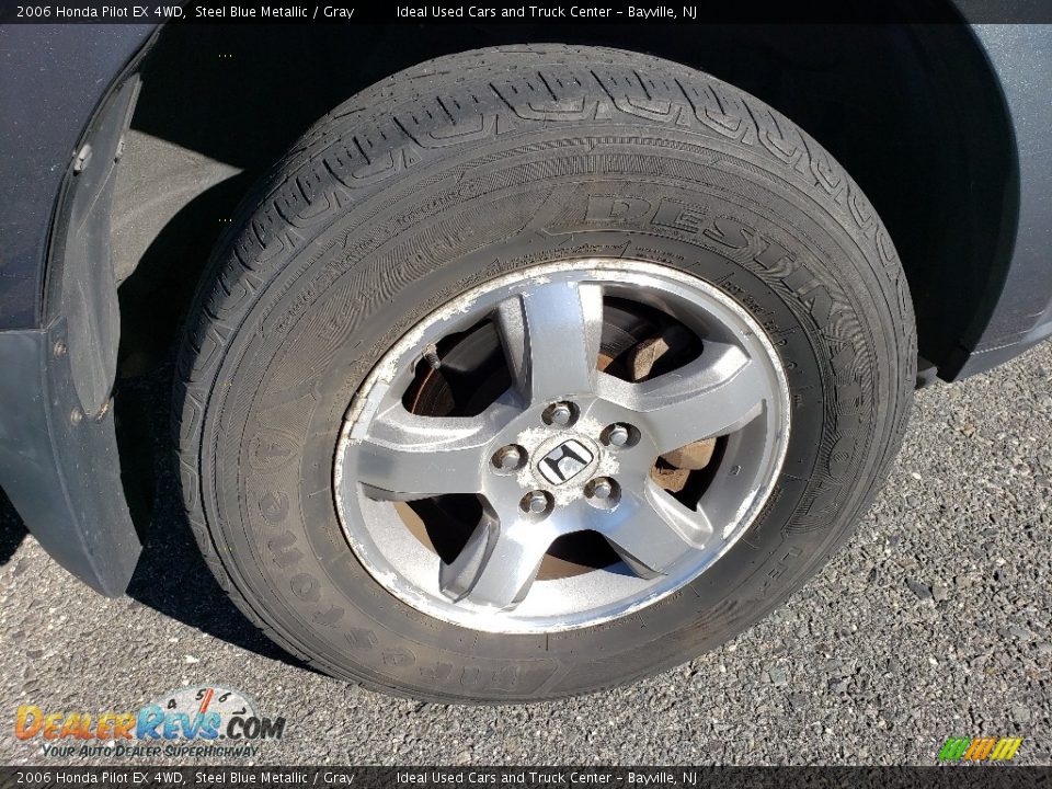 2006 Honda Pilot EX 4WD Steel Blue Metallic / Gray Photo #26