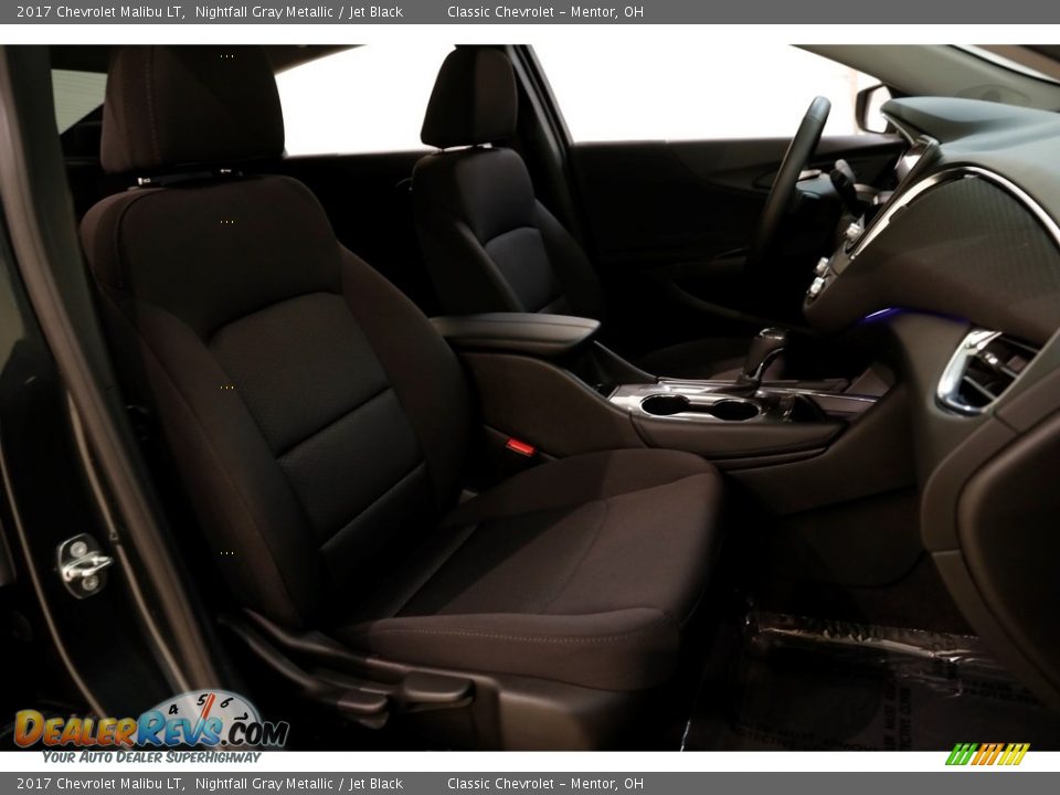 2017 Chevrolet Malibu LT Nightfall Gray Metallic / Jet Black Photo #15