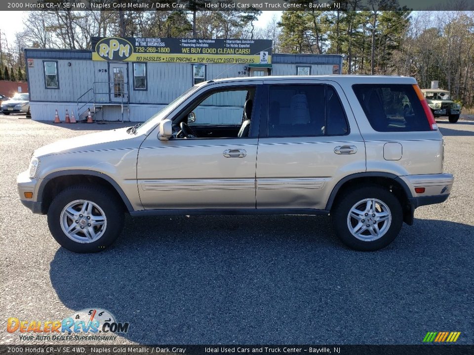 2000 Honda CR-V SE 4WD Naples Gold Metallic / Dark Gray Photo #2