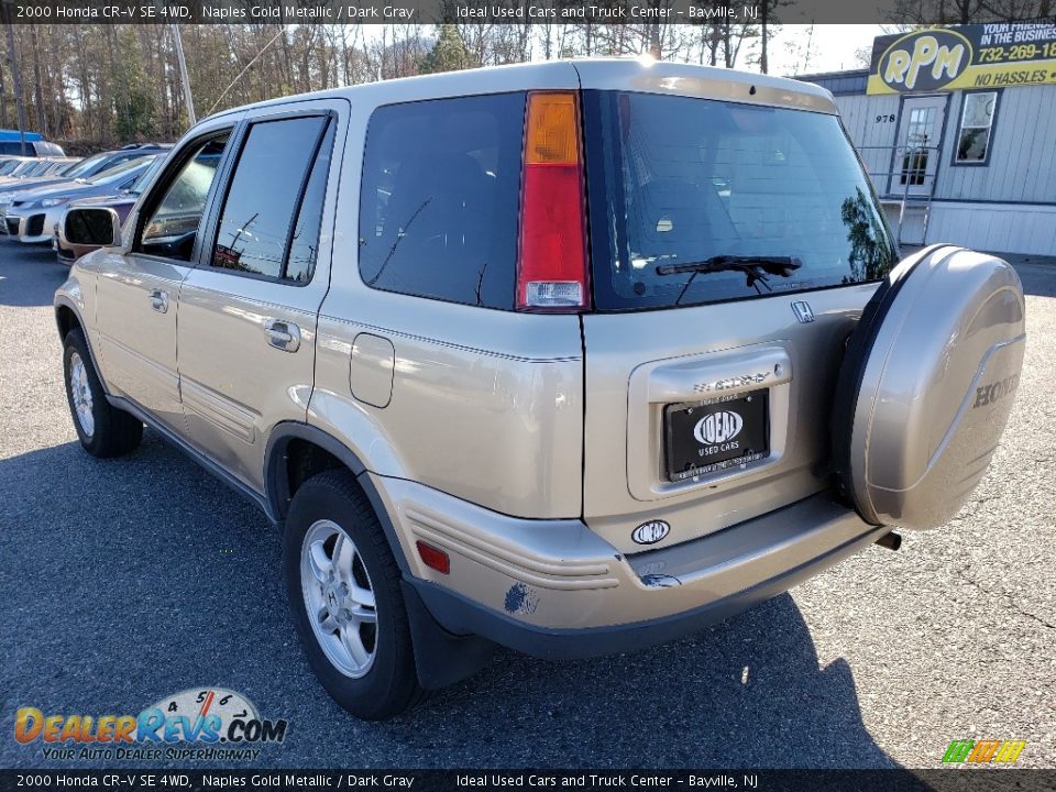 2000 Honda CR-V SE 4WD Naples Gold Metallic / Dark Gray Photo #3