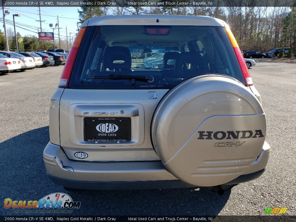 2000 Honda CR-V SE 4WD Naples Gold Metallic / Dark Gray Photo #4