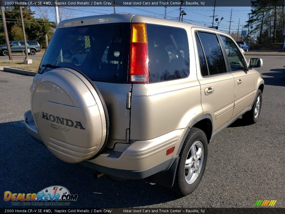 2000 Honda CR-V SE 4WD Naples Gold Metallic / Dark Gray Photo #5