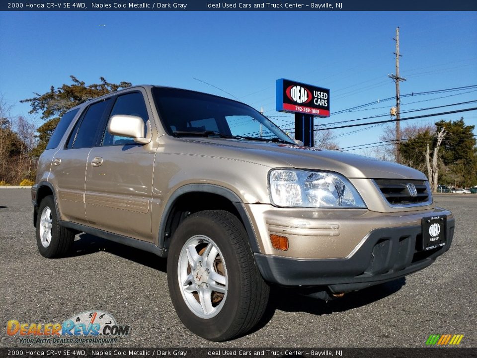 2000 Honda CR-V SE 4WD Naples Gold Metallic / Dark Gray Photo #7