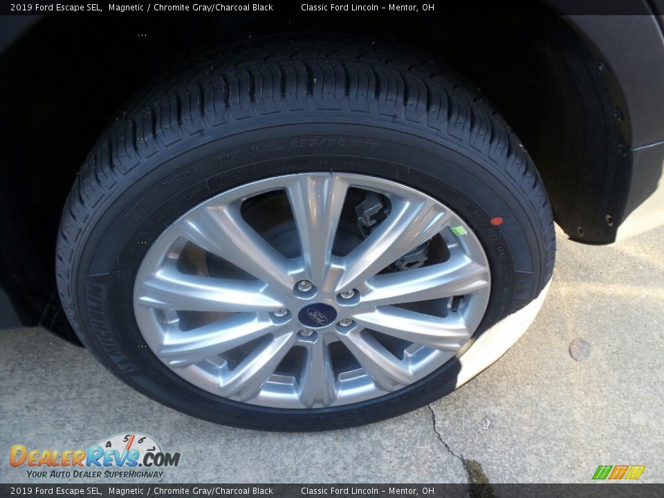 2019 Ford Escape SEL Magnetic / Chromite Gray/Charcoal Black Photo #3