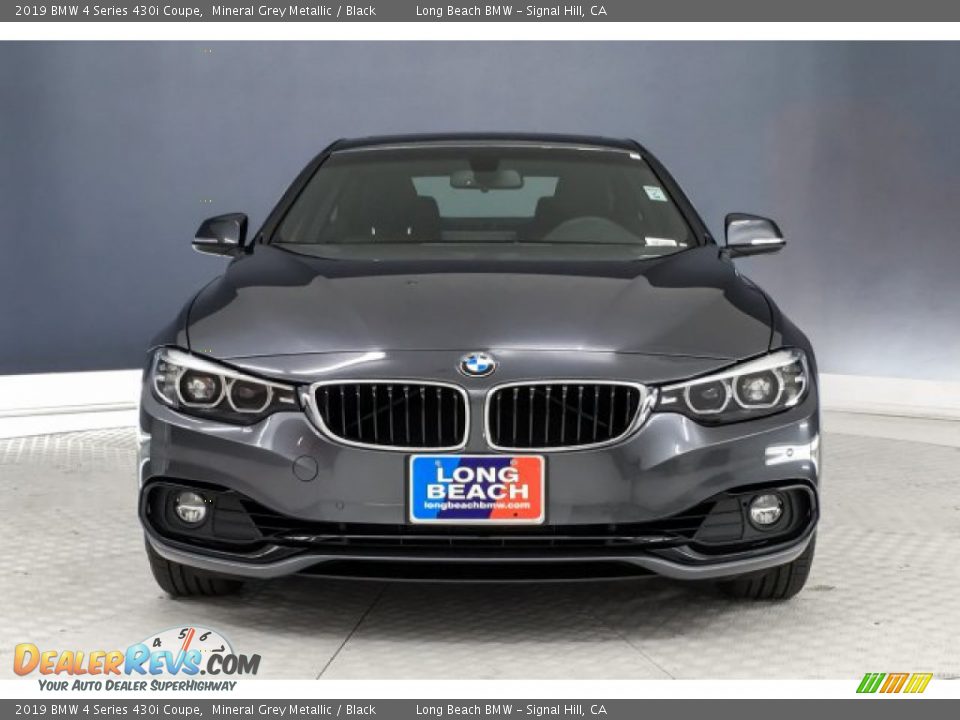 2019 BMW 4 Series 430i Coupe Mineral Grey Metallic / Black Photo #2