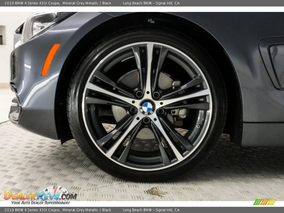 2019 BMW 4 Series 430i Coupe Mineral Grey Metallic / Black Photo #8