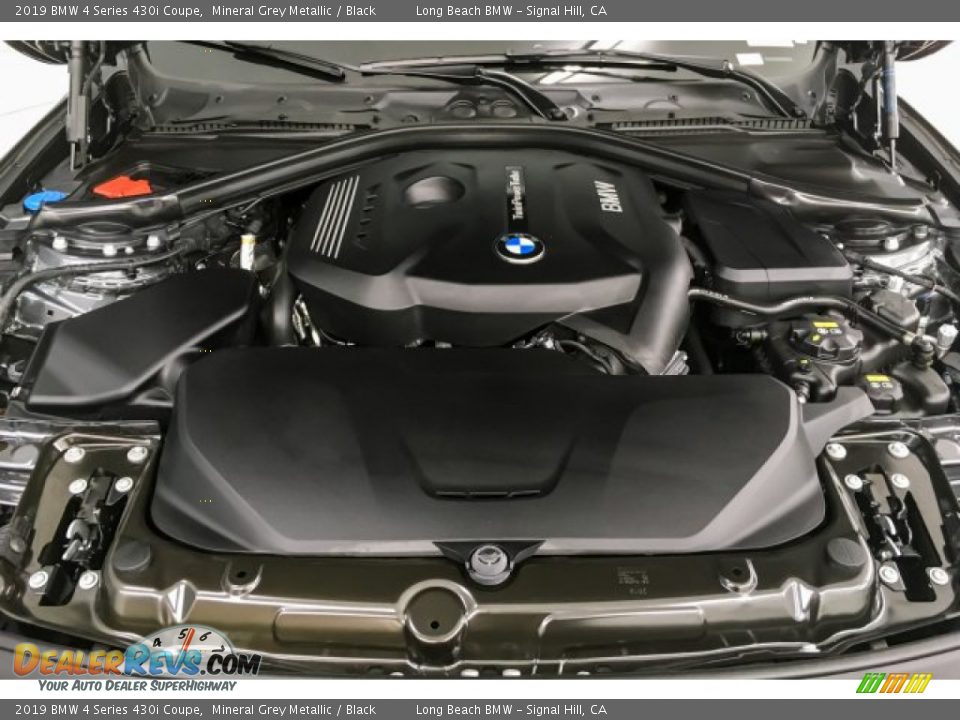 2019 BMW 4 Series 430i Coupe Mineral Grey Metallic / Black Photo #9