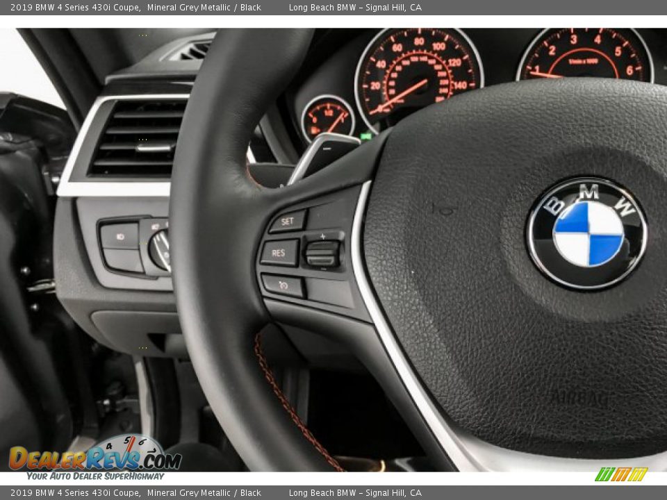 2019 BMW 4 Series 430i Coupe Mineral Grey Metallic / Black Photo #15