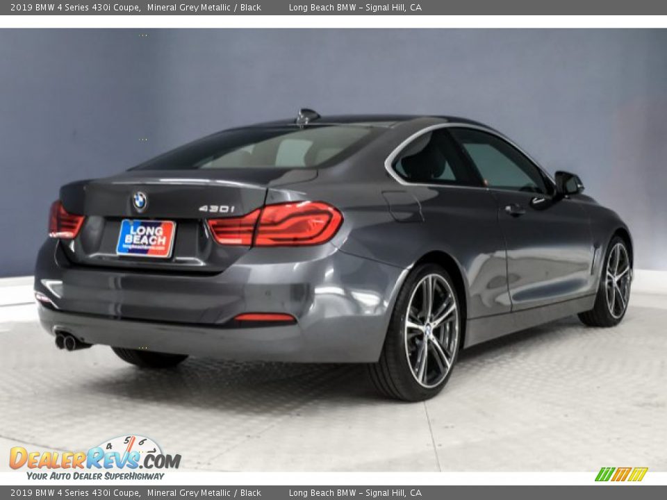 2019 BMW 4 Series 430i Coupe Mineral Grey Metallic / Black Photo #17