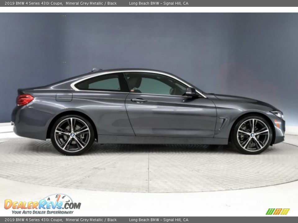 2019 BMW 4 Series 430i Coupe Mineral Grey Metallic / Black Photo #19