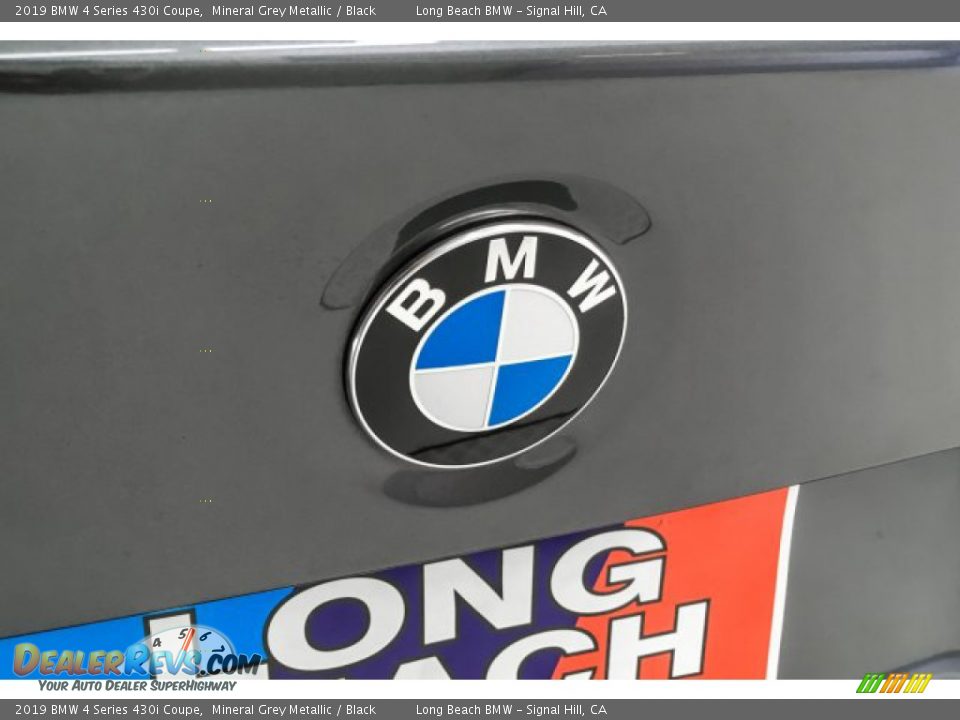 2019 BMW 4 Series 430i Coupe Mineral Grey Metallic / Black Photo #26