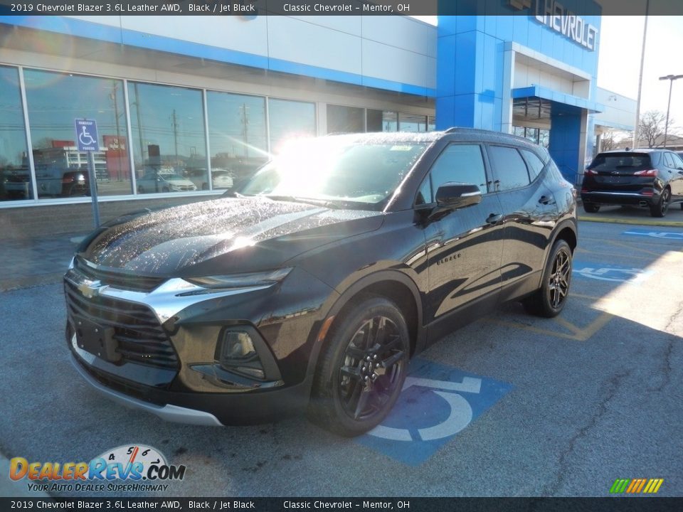 2019 Chevrolet Blazer 3.6L Leather AWD Black / Jet Black Photo #1