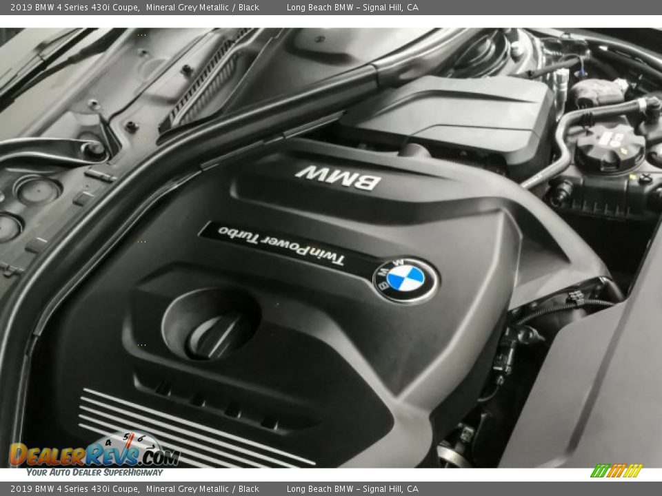 2019 BMW 4 Series 430i Coupe Mineral Grey Metallic / Black Photo #30