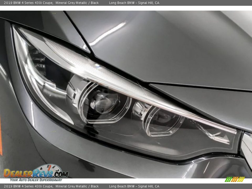 2019 BMW 4 Series 430i Coupe Mineral Grey Metallic / Black Photo #31