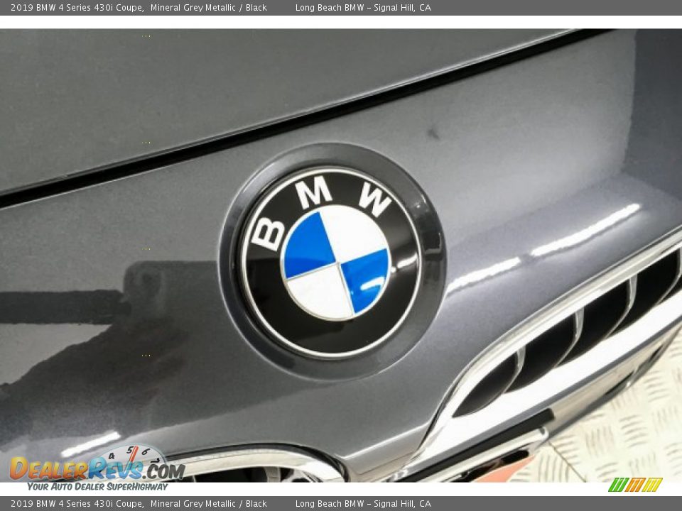 2019 BMW 4 Series 430i Coupe Mineral Grey Metallic / Black Photo #32