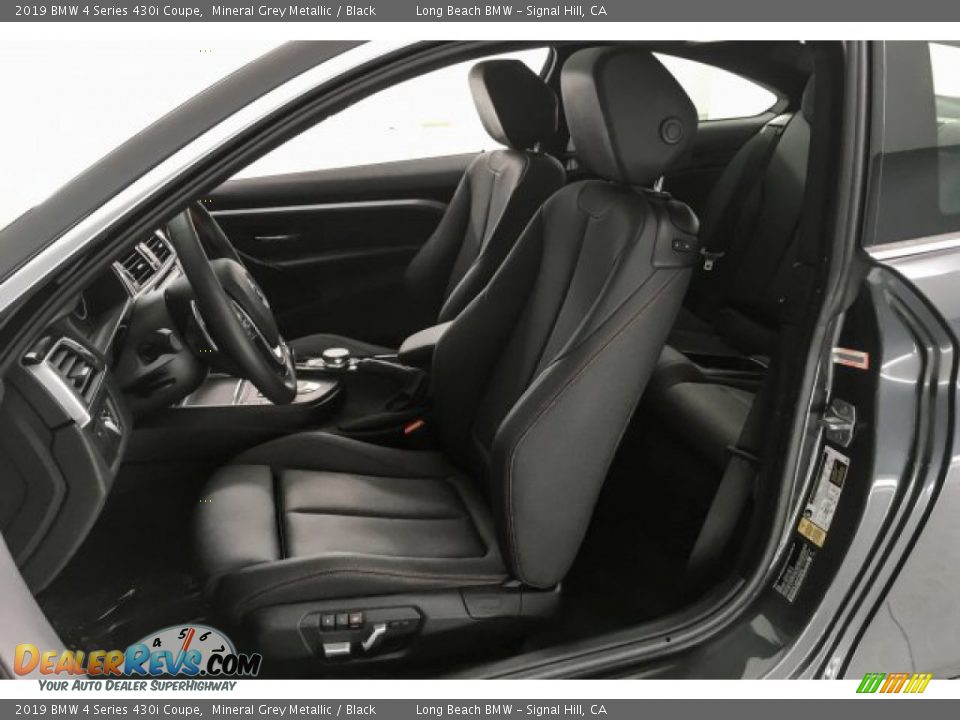 2019 BMW 4 Series 430i Coupe Mineral Grey Metallic / Black Photo #33