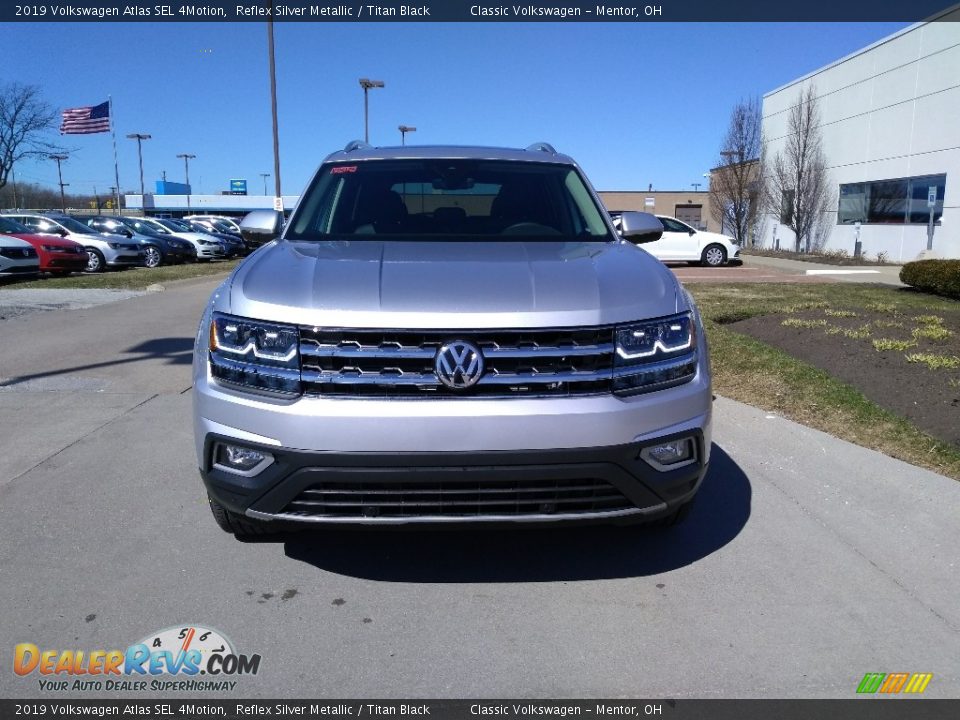 2019 Volkswagen Atlas SEL 4Motion Reflex Silver Metallic / Titan Black Photo #2