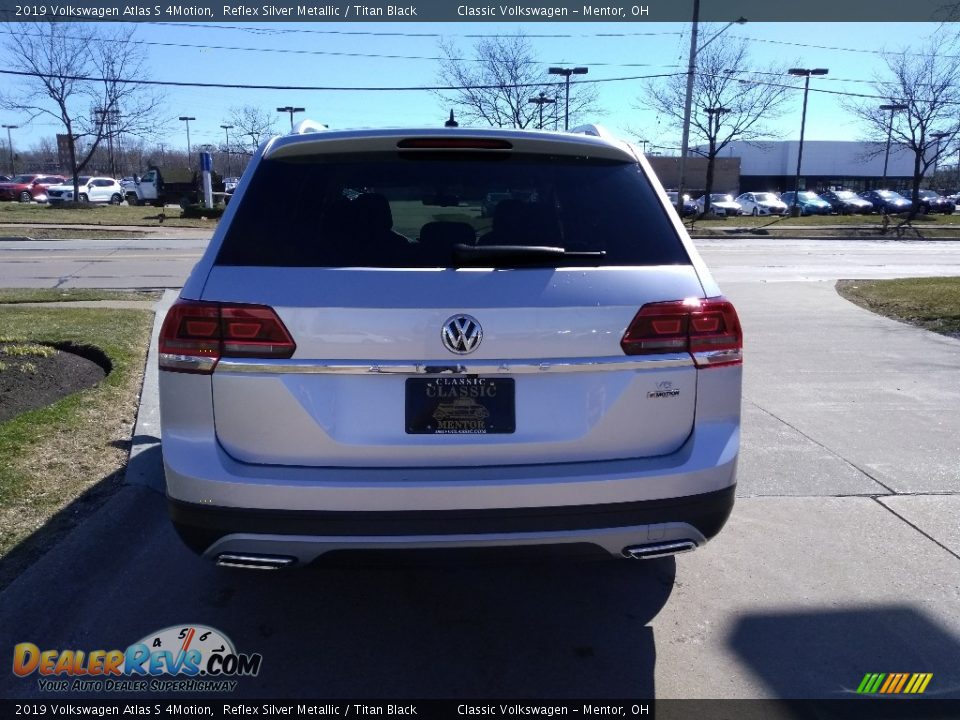 2019 Volkswagen Atlas S 4Motion Reflex Silver Metallic / Titan Black Photo #5