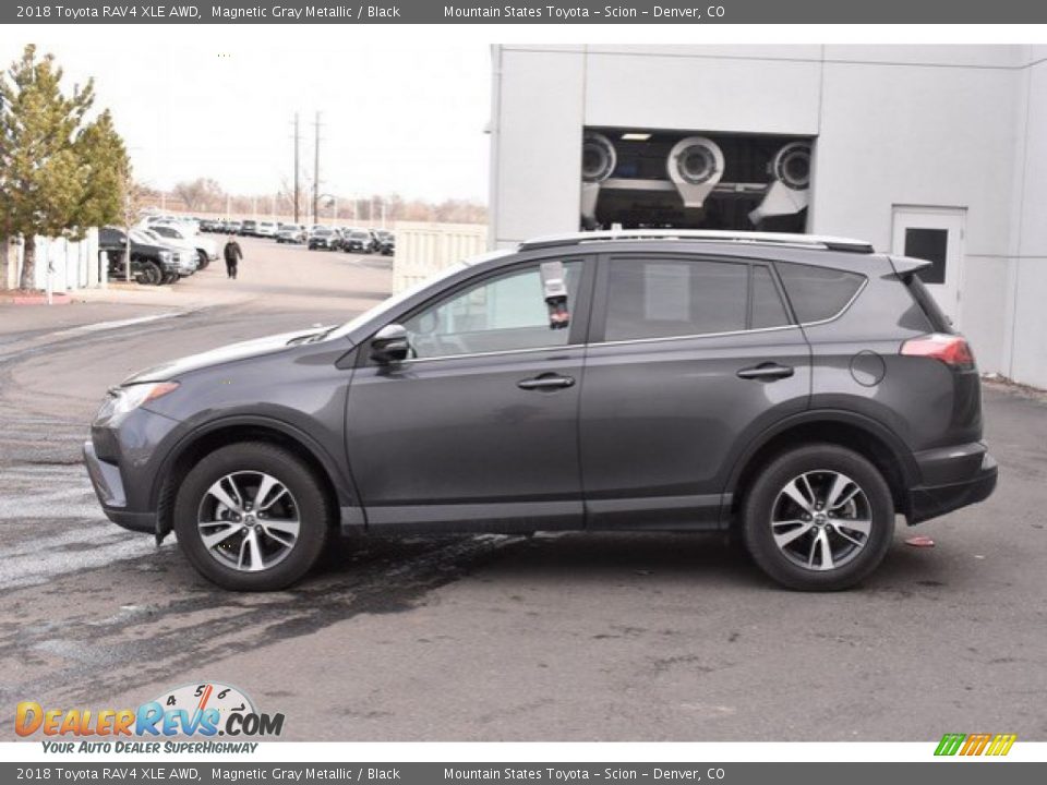 2018 Toyota RAV4 XLE AWD Magnetic Gray Metallic / Black Photo #3