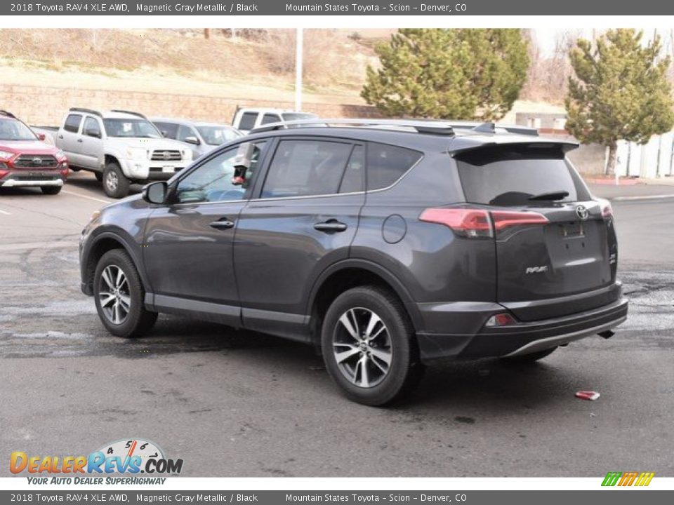 2018 Toyota RAV4 XLE AWD Magnetic Gray Metallic / Black Photo #4