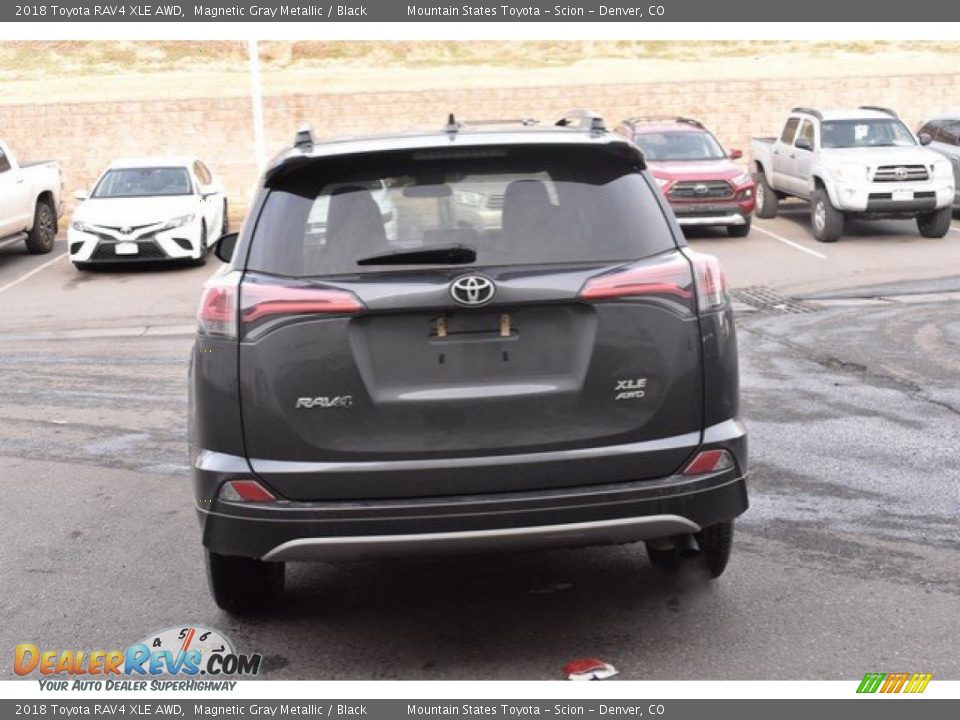 2018 Toyota RAV4 XLE AWD Magnetic Gray Metallic / Black Photo #5