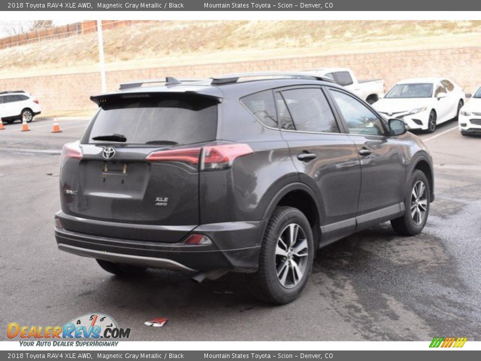 2018 Toyota RAV4 XLE AWD Magnetic Gray Metallic / Black Photo #6