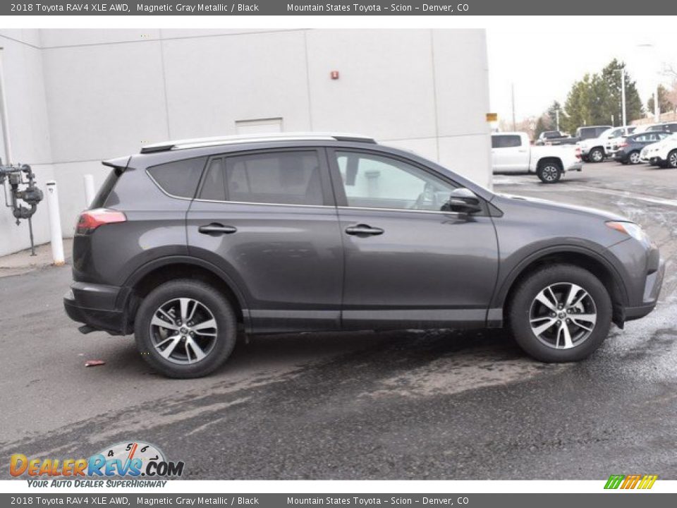 2018 Toyota RAV4 XLE AWD Magnetic Gray Metallic / Black Photo #7