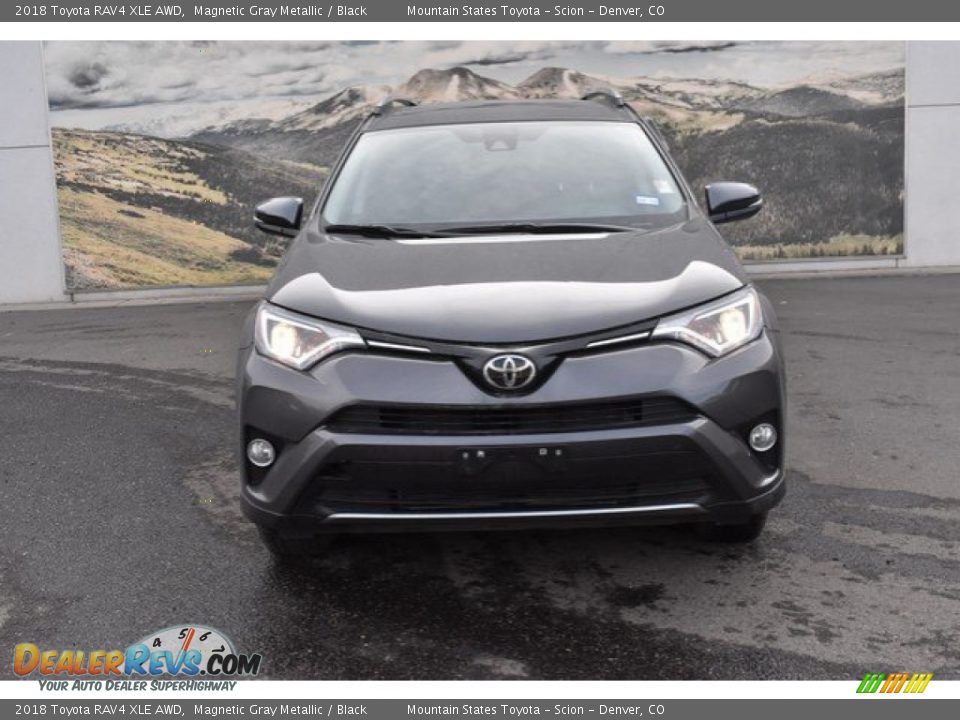 2018 Toyota RAV4 XLE AWD Magnetic Gray Metallic / Black Photo #8