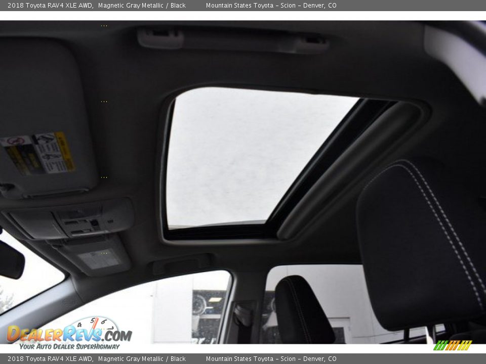 2018 Toyota RAV4 XLE AWD Magnetic Gray Metallic / Black Photo #10