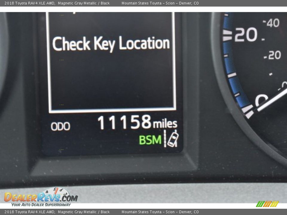 2018 Toyota RAV4 XLE AWD Magnetic Gray Metallic / Black Photo #12