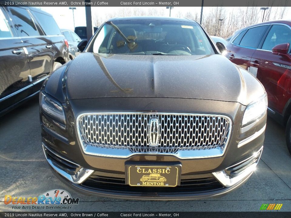 2019 Lincoln Nautilus Reserve AWD Ochre Brown / Coffee Photo #2