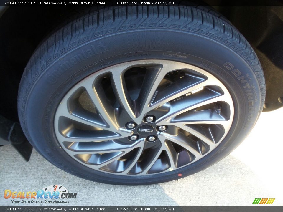 2019 Lincoln Nautilus Reserve AWD Ochre Brown / Coffee Photo #4