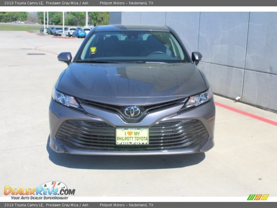 2019 Toyota Camry LE Predawn Gray Mica / Ash Photo #1