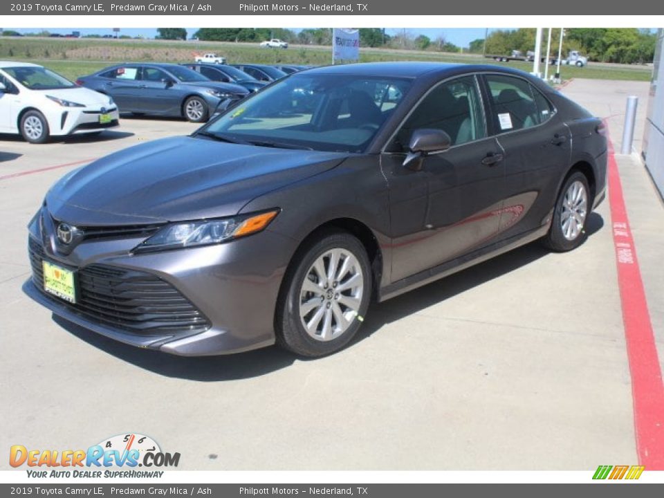 2019 Toyota Camry LE Predawn Gray Mica / Ash Photo #2