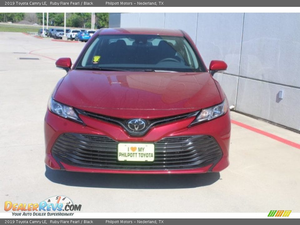 2019 Toyota Camry LE Ruby Flare Pearl / Black Photo #3