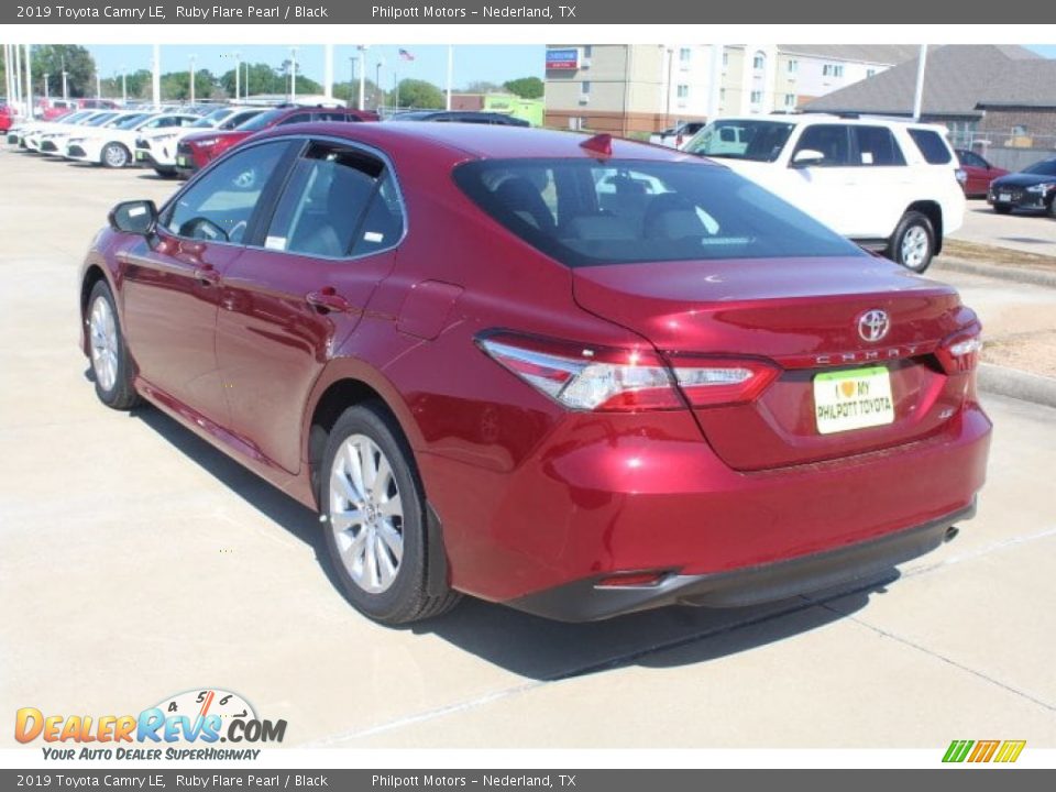 2019 Toyota Camry LE Ruby Flare Pearl / Black Photo #6