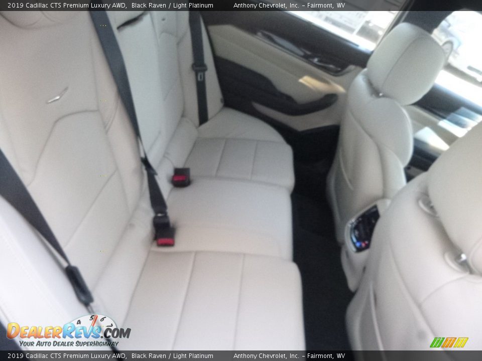2019 Cadillac CTS Premium Luxury AWD Black Raven / Light Platinum Photo #8