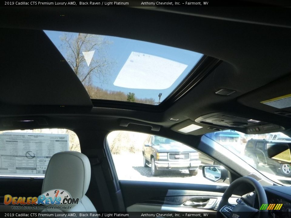 2019 Cadillac CTS Premium Luxury AWD Black Raven / Light Platinum Photo #11