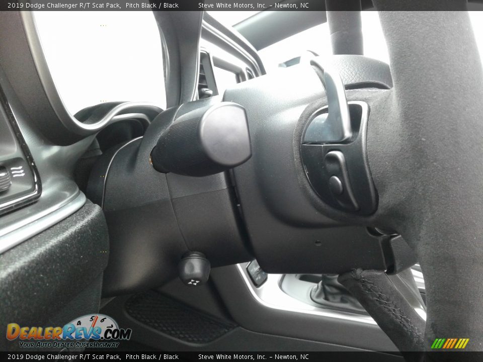 2019 Dodge Challenger R/T Scat Pack Pitch Black / Black Photo #15