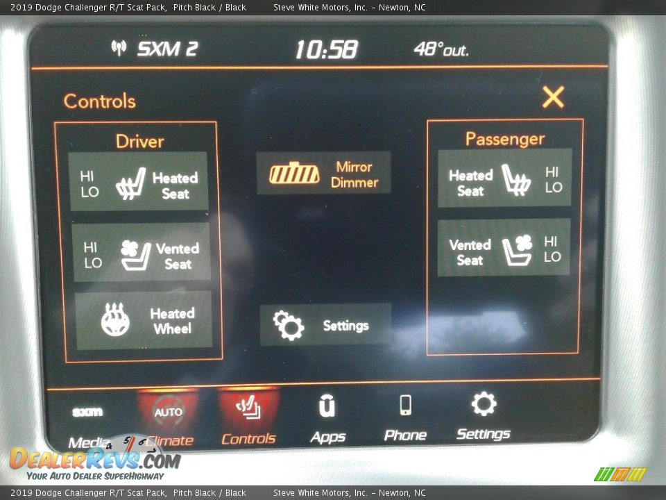 2019 Dodge Challenger R/T Scat Pack Pitch Black / Black Photo #23