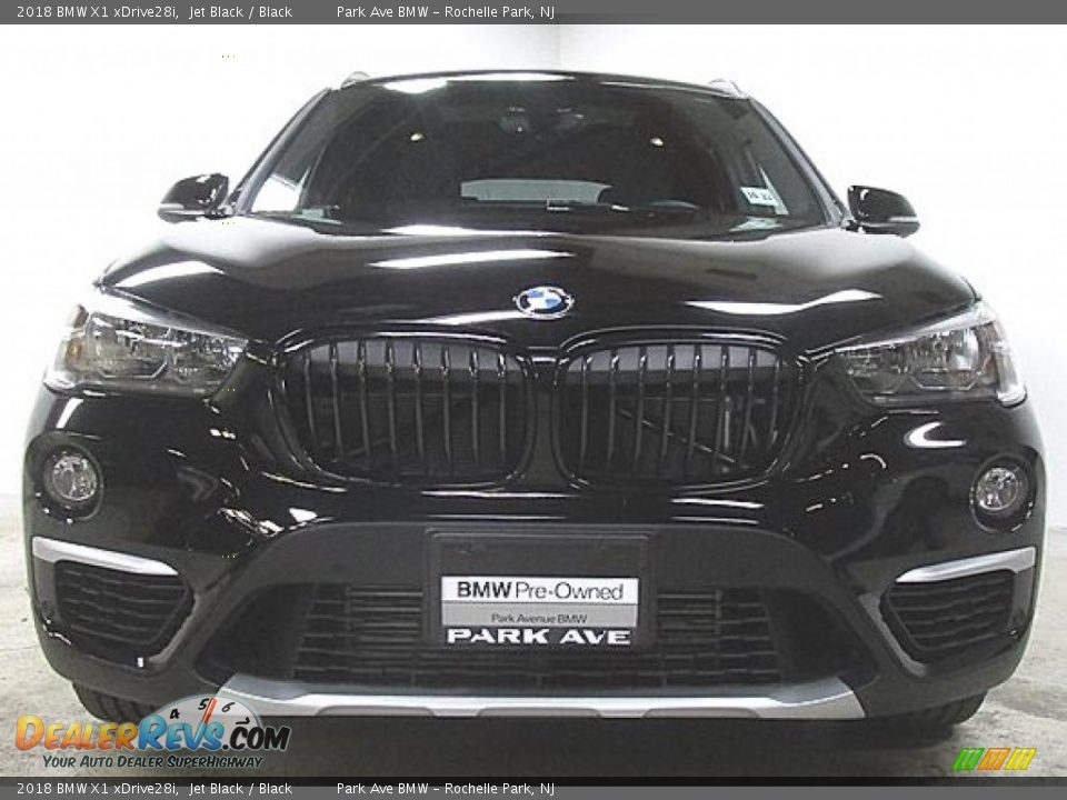 2018 BMW X1 xDrive28i Jet Black / Black Photo #3