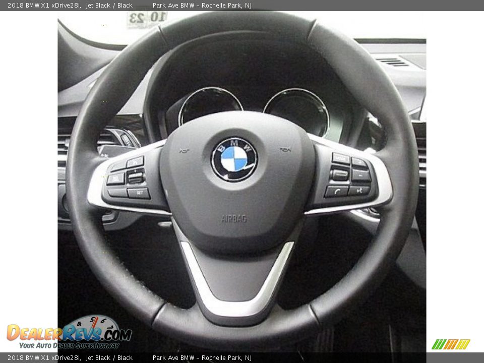 2018 BMW X1 xDrive28i Jet Black / Black Photo #20