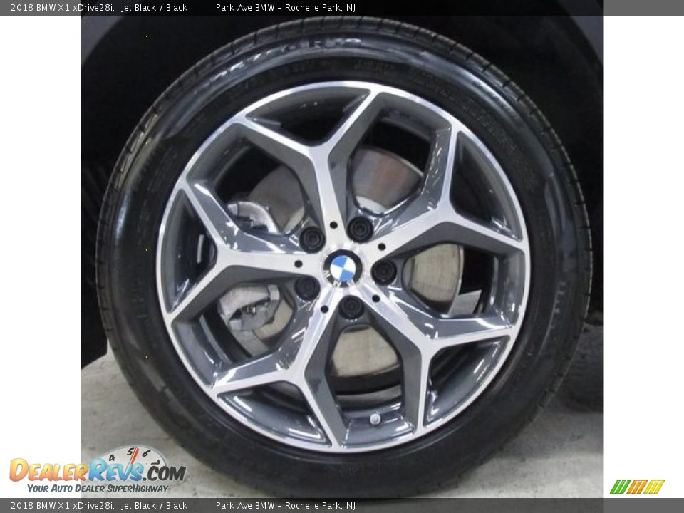 2018 BMW X1 xDrive28i Jet Black / Black Photo #25