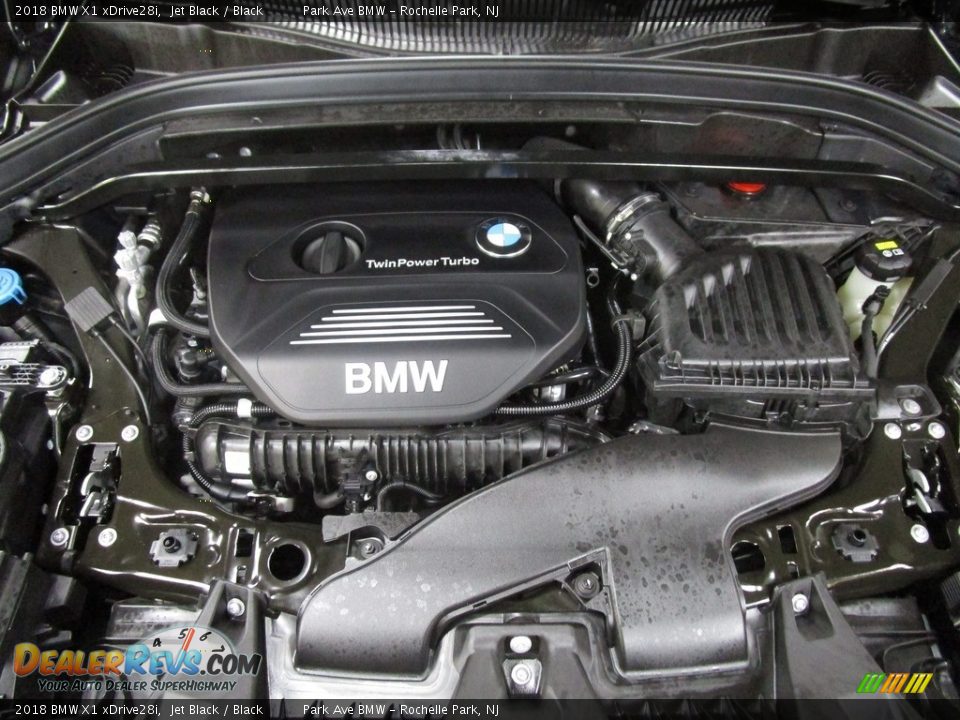 2018 BMW X1 xDrive28i Jet Black / Black Photo #26